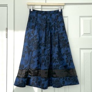 AQUA Floral Skirt